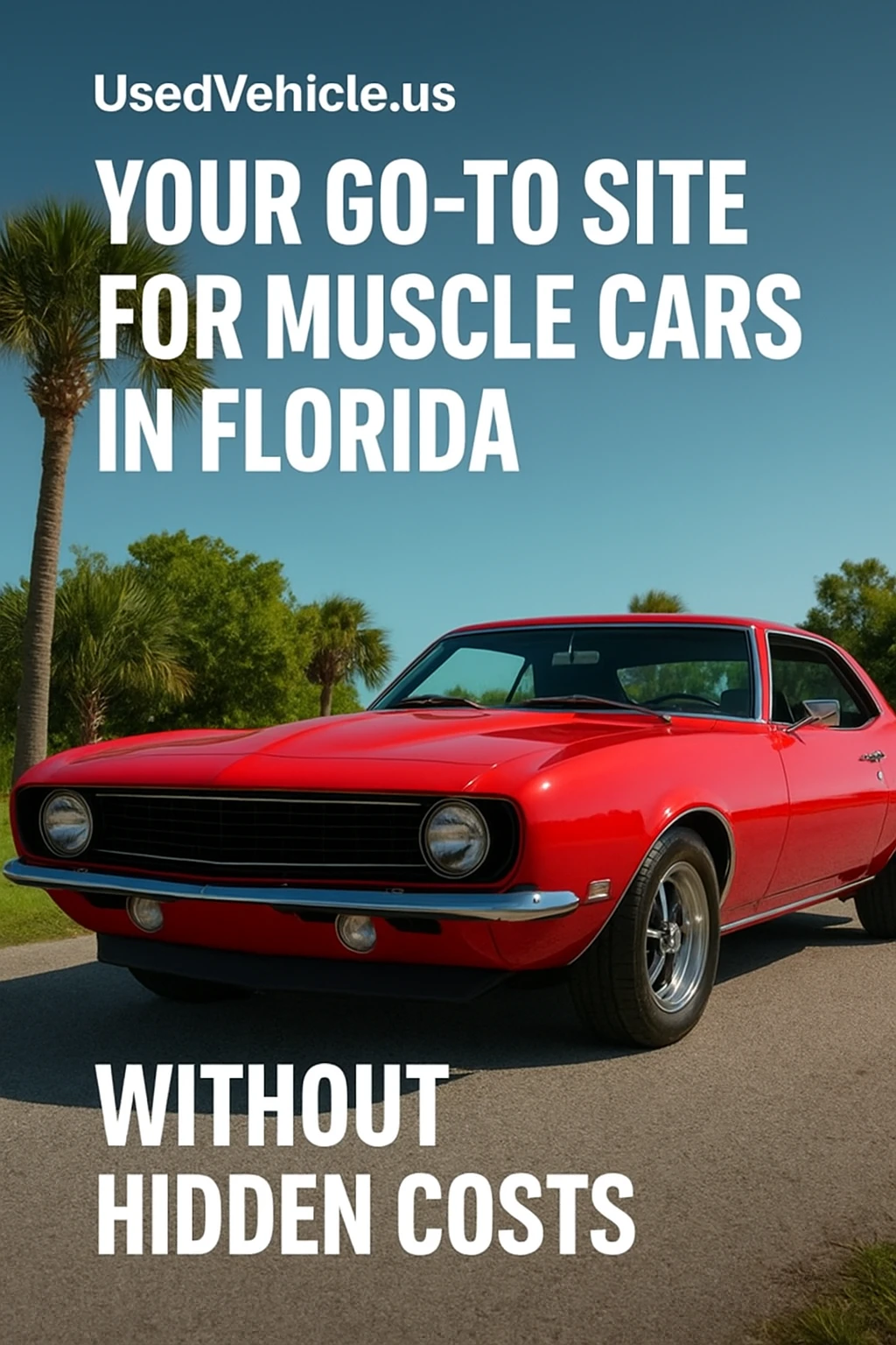 Find Muscle Cars in Florida with Zero Hidden Costs on UsedVehicle.us
