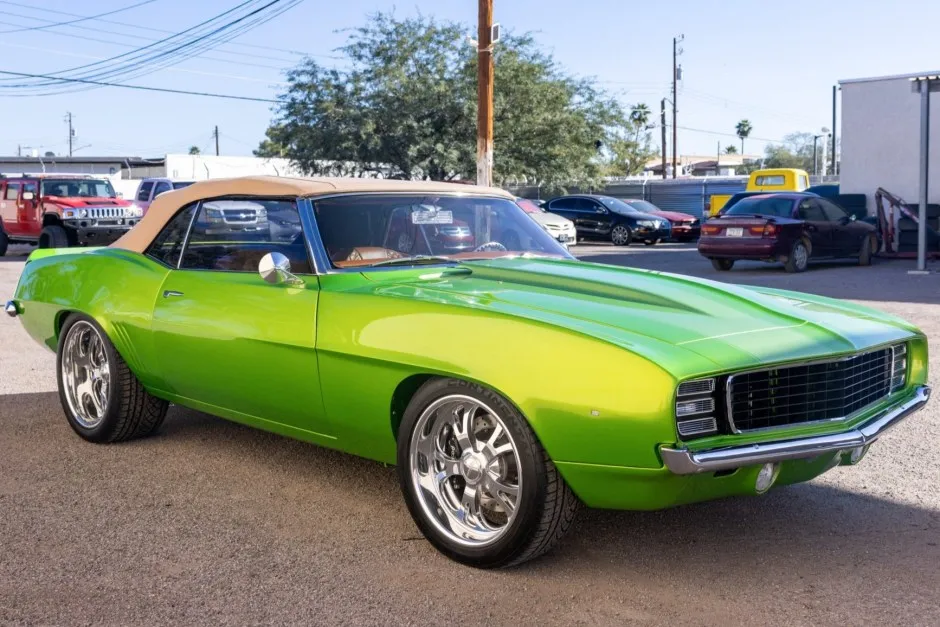 1969 Chevrolet Camaro Convertible Ram Jet 502